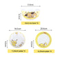 Set di Stoviglie in Ceramica Pokemon SHUNXIANG, Ciotole e Piatti con Motivi Cartoon, Set per Cena, Insalata e Pasta, Adatti al Microonde