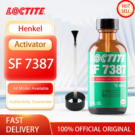 Attivatore adesivo Loctite SF 7387 originale al 100% per adesivo acrilico bottiglia da 1,75 once