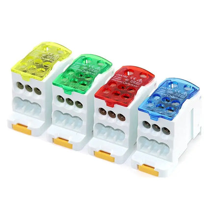 Elettrico Split Morsettiera su Guida Din Scatola di Giunzione Cavo di Alimentazione Connettore Elettrico UKK80A 125A 160A 250A 400A 500A