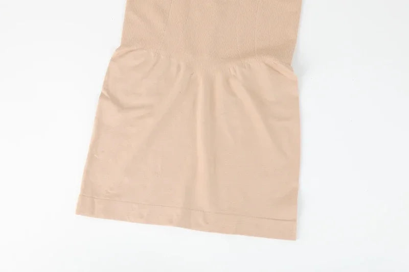 Intimo modellante da donna, slip completo, controllo della pancia, girocollo, mini sotto il vestito, modellante per il corpo liscio, nuova lingerie con spalline sottili