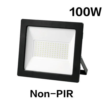 Faretto LED impermeabile IP65 10W 30W 50W 100W AC220V 6000K, faretto da parete per esterni, garage, strada, cancello, palestra, lampada per esterni