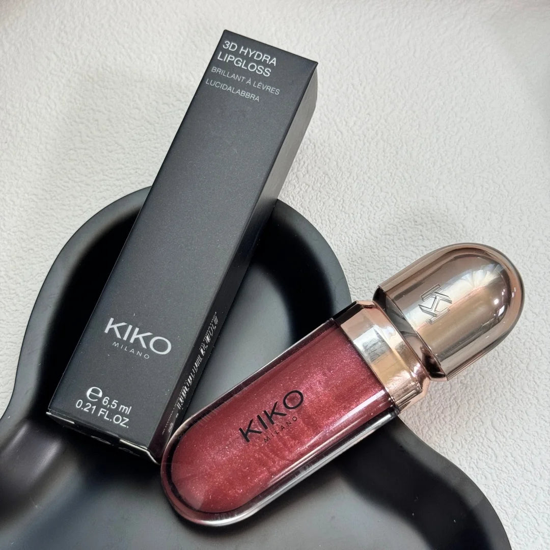 KIKO Milano 3D Hydra Lip Gloss – Lucidalabbra ad Alta Lucentezza, Idratante, Volumizzante, Non Appiccicoso, Resistente all'Acqua e a Lunga Durata