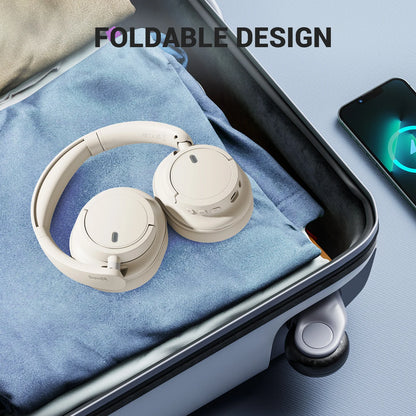 Oneodio EKSA V16 Cuffie wireless Bluetooth 5.3 Cuffie over-ear con microfono Modalità bass/pop Cuffie Hi-res HiFi cablate APP 90 ore