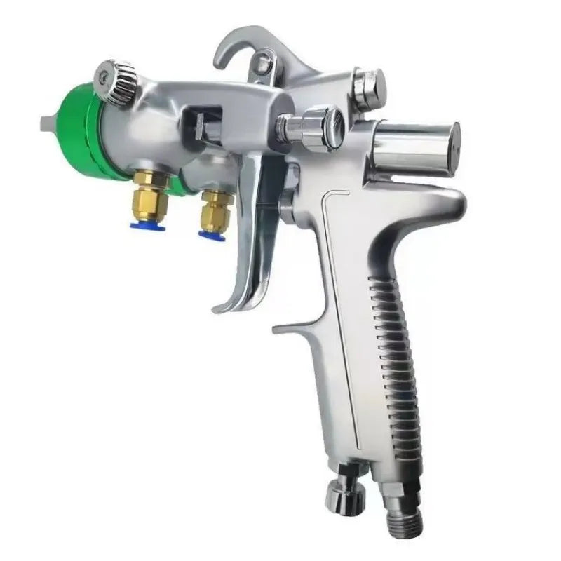 Pistola a spruzzo a doppia testa pistola a spruzzo con placcatura a colori rivestimento a base d'acqua pressurizzato interno pistola di miscelazione esterna Nano adesiva AB