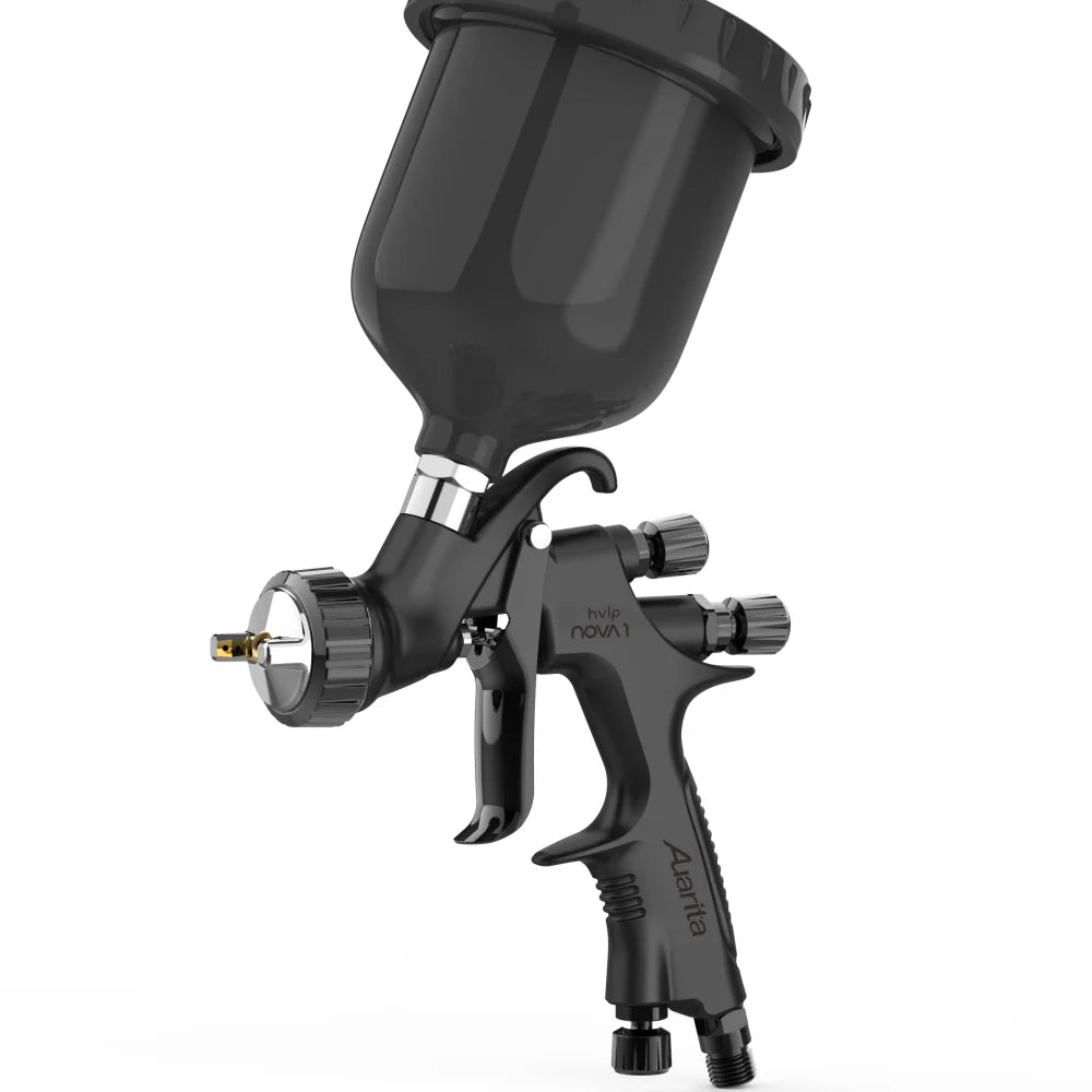 Auarita NOVA 1 HVLP Pistola a spruzzo di alta qualità Pistola a spruzzo per vernice automobilistica Ugello in acciaio inossidabile da 1,3 mm Pistola a spruzzo professionale