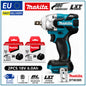Makita DTW285 Avvitatore a Impulsi 18V 320N·m Senza Spazzole Senza Fili + Batteria 6.0Ah Utensile Elettrico ad Alta Coppia Disponibilità EU Spedizione 1-3 Giorni
