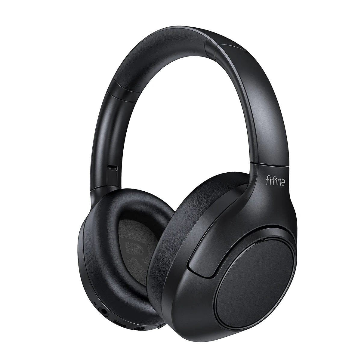 FIFINE Cuffie wireless Bluetooth per telefono/al pad, cuffie over-ear con cancellazione attiva del rumore per musica/gioco, portatili, 65H-X3
