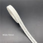 10mm-50mm 2 metri di nastro di pizzo di cotone 100% bianco per abbigliamento tessuto da cucito rifiniture in cotone all'uncinetto nastro di pizzo accessori fatti a mano