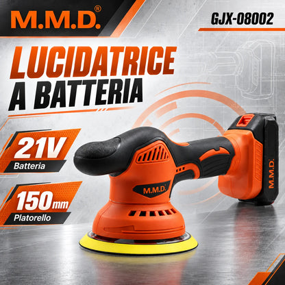 M.M.D Lucidatrice a Batteria 21V Lucidatrice Auto Fai Da Te Riparazione Vernice GJX-08002