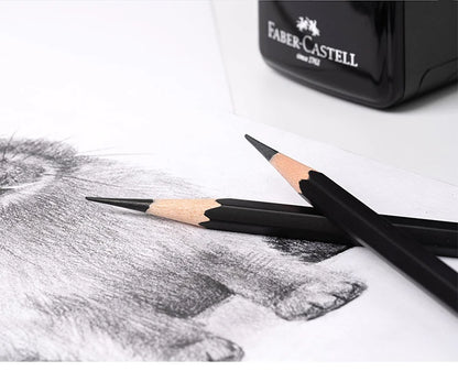 Faber-Castell 8/12pcs Set Matte Sketch Pencil Art Graphite per schizzo Black Lead Writing Drawing matite di grafite forniture