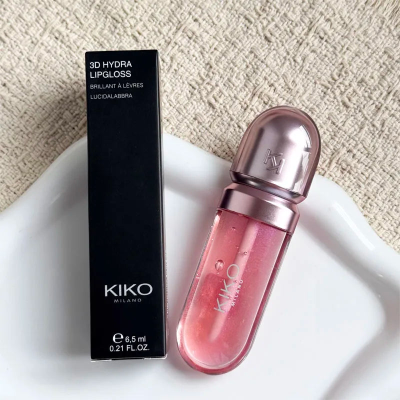 KIKO Unlimited Blush, fard in polvere monocromatico, e Unlimited Double Touch, lucidalabbra in edizione limitata, lucidalabbra 3D Hydra, 25 colori.