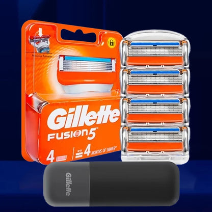 Lame di ricambio Gillette Fusion 5 lame di rasoio per rasoi bagnati da uomo