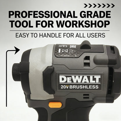 Avvitatore a Impulsi Brushless DeWalt DCF85M: Cacciavite Elettrico Multifunzione e Trapano per Falegnameria a Velocità Variabile
