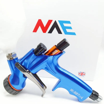 Pistola a spruzzo Pistola a spruzzo ad aria con ugello in acciaio inossidabile da 1,3 mm per auto Pistola a spruzzo NVE Pro Pistola a spruzzo per vernice Pistola a spruzzo trasparente