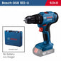 Trapano a Percussione Senza Spazzole Bosch GSB 183-LI 18V 56Nm, Avvitatore Elettrico Cordless per Legno e Metallo