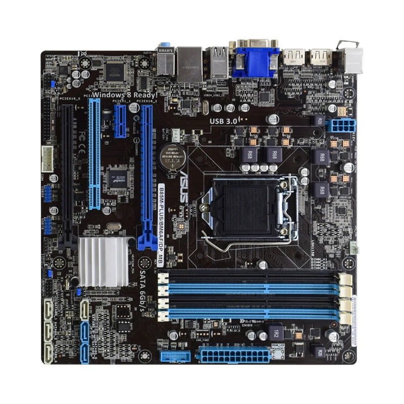 Scheda madre ASUS B85M-PLUS/BM6AF LGA1150 supporta CPU i7-4790S i7-4770K i5-4670K 4590 4570 4460 i3-4360 4xDDR3 PCIe 3.0 B85 mATX