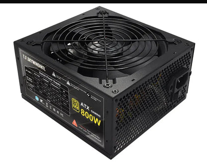 Alimentatore PC ATX Completamente Modulare da 800W, PSU Gaming 80 Plus Gold, Ventola a Bassa Rumorosità da 130mm, Circuiti di Protezione PFC Attivo per Doppia CPU, 110‑230V