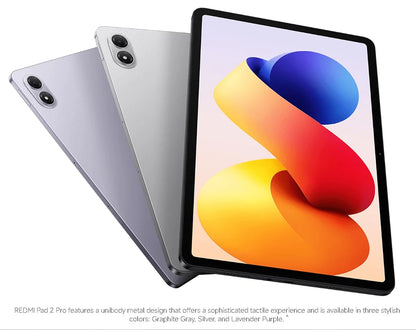 Xiaomi Redmi Pad 2 Pro Versione Globale, Tablet con Display 2.5K da 12,1", Batteria da 12000mAh, Snapdragon 7s Gen 4, Tablet Wi-Fi 6