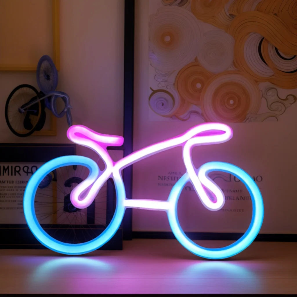 1 pezzo, luce al neon decorativa per un'atmosfera artistica moderna, decorazione da parete per feste natalizie, regalo per matrimoni, scene di laurea, alimentata tramite USB o a batteria (batteria non inclusa)