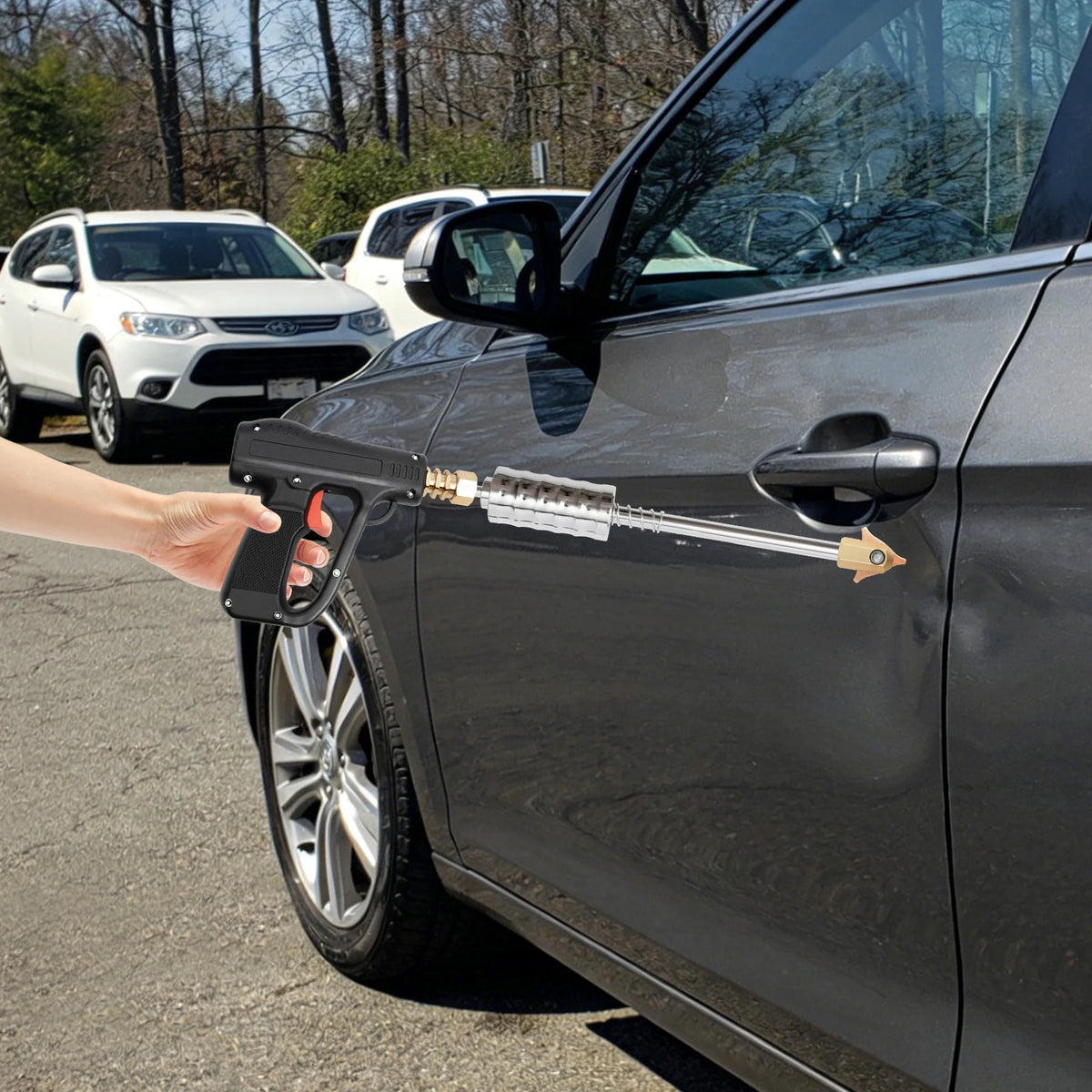 Kit di Riparazione Ammaccature Auto 86 Pezzi, Set di Attrezzi per Rimozione Ammaccature Senza Vernice con Pistola per Saldatura a Punti e Martello di Trazione per Carrozzeria