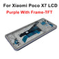 Display OLED da 6,67" per Xiaomi Poco X7 LCD 24095PCADG, display touch digitizer per Poco X7 Pro, schermo 2412DPC0AG, parti di assemblaggio