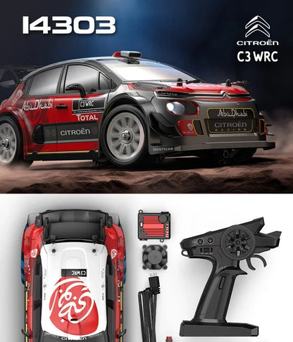 MJX Hyper Go 14303 1/14 4WD RC Auto 65 km/h Brushless 2.4G Auto telecomandata Off-road Ad alta velocità RC Auto Camion giocattolo