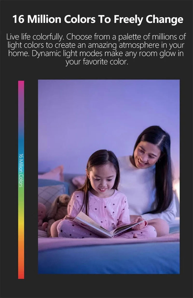 Philips WiZ 4.9W E27 P45 Wi-Fi e Bluetooth LED Smart Mini Ball Lampadina 220-240V 16 milioni di luci a colori smerigliate dimmerabili
