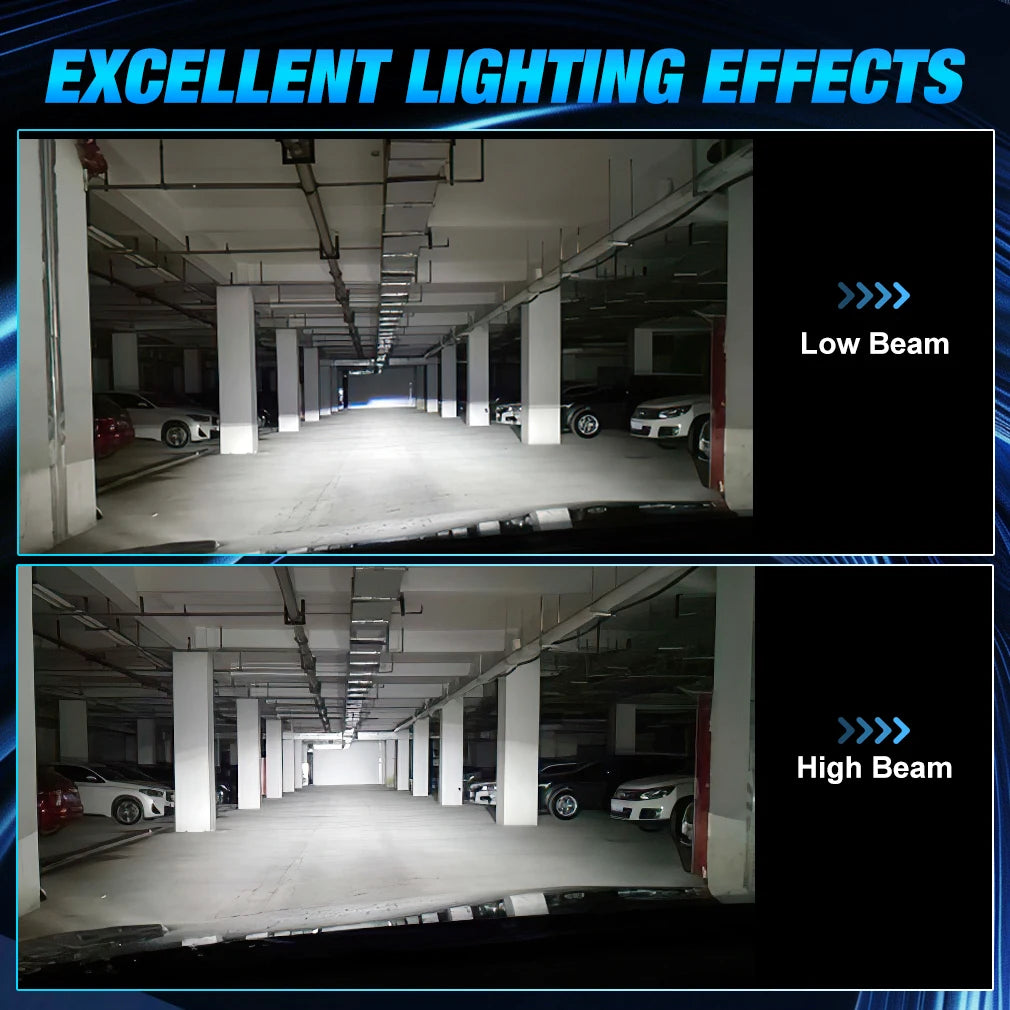 XSTORM H1 Lampadine LED Canbus 60000LM 100W H3 H7 Fari LED con Ventola H1 Turbo Lampade Fari Auto Plug & Play 6000K 12V