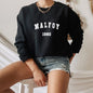 2025 Felpa Draco Malfoy Film Magico HP Wizard World Pullover Vintage Wizard School Retro Malfoy 1980 Felpe girocollo