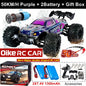 Auto radiocomandata Oike 4WD, fuoristrada 4x4, buggy ad alta velocità, camion super brushless, 50 o 80 km/h, auto da corsa con drift veloce, giocattolo, regalo