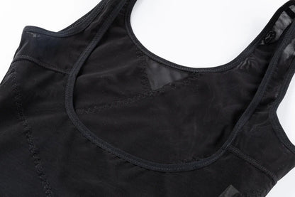 Mesh Shapewear Body per le donne Tummy Control vita Trainer Butt Lifter mutandine dimagrante Body Shaper Open Bust Underwear 2024