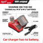 Caricabatterie multi-tensione Milwaukee M12-18FC, compatibile con M12 M18 48-11-1880, 48-11-2460, 48-59-1803, batteria Milwaukee a ricarica rapida