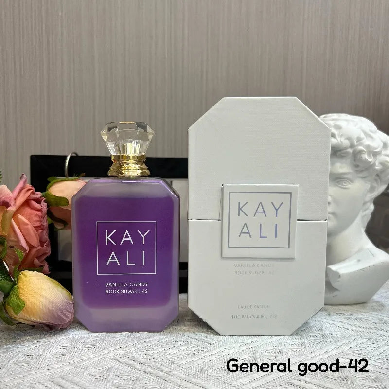 KAYALI 100ml Profumo da donna Fragranza fruttata floreale orientale a lunga durata con muschio di sandalo legnoso fresco e note eleganti