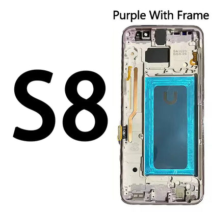 Display LCD touchscreen con telaio per Samsung S8 G950 G950F SM-G950FD e Samsung S9 G960 SM-G960F, nuovo e testato al 100%.