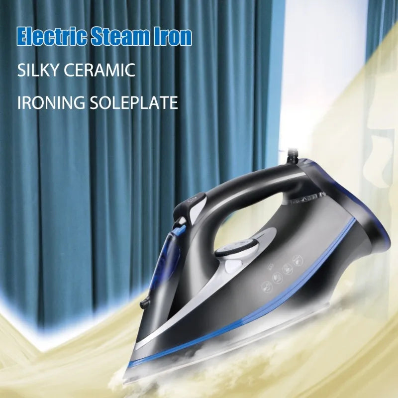 Bestseller: Ferro da Stiro Elettrico a Vapore con Spina EU 220V, Piastra in Ceramica Antiaderente, Vapore Variabile, Alta Pressione