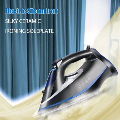 Bestseller: Ferro da Stiro Elettrico a Vapore con Spina EU 220V, Piastra in Ceramica Antiaderente, Vapore Variabile, Alta Pressione