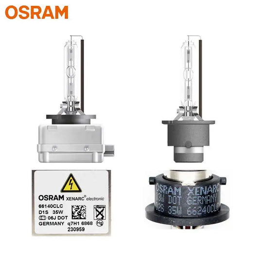 Lampadina OSRAM Xenon Originale D1S D2S D3S D4S 12V 35W per Fari Auto CLASSIC CLC HID 4200K Bianco Standard Germania 1x