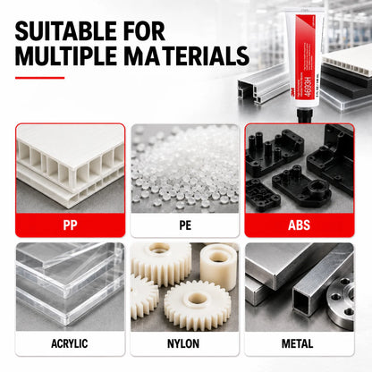 Adesivo Plastico ad Alte Prestazioni 3M 4693H per Riparazioni Industriali di PP, PE, ABS per Tecnici di Manutenzione