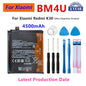 100% originale BM4P BM4S BM4Y BN53 BN59 BM4J BN63 BM56 BM57 BM5D BM4U BN5A batteria per Xiaomi Redmi K50 Pro/K40 5G/K40 Pro/K30