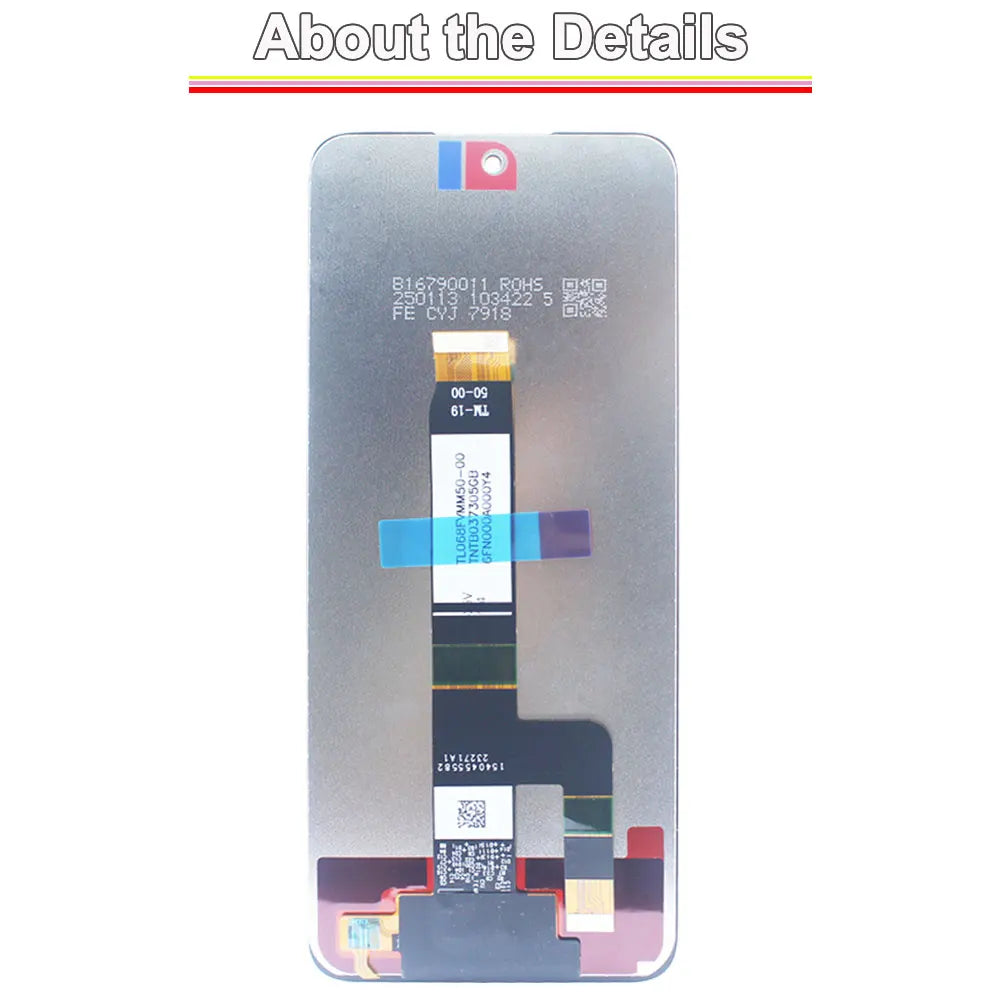 Display LCD da 6,79 pollici per Redmi 12 4G, gruppo di ricambio digitalizzatore touchscreen per Redmi 12 4G 23053RN02A 23053RN02Y