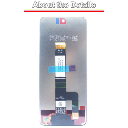 Display LCD da 6,79 pollici per Redmi 12 4G, gruppo di ricambio digitalizzatore touchscreen per Redmi 12 4G 23053RN02A 23053RN02Y