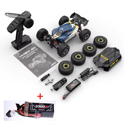 Nuova Auto RC Hyper Go MJX 1/16 16212 16213 16218, Monster Truck Brushless da Arrampicata e Corsa 4WD Fuoristrada ad Alta Velocità con Telecomando
