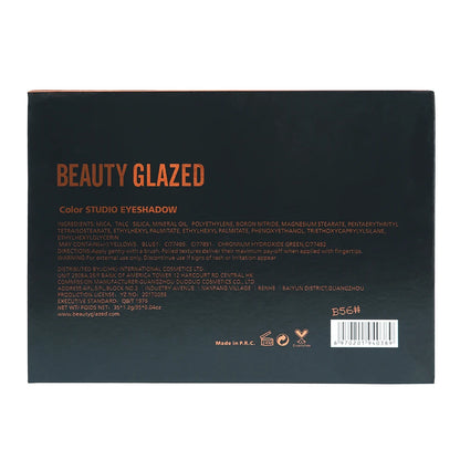 Beauty Glazed Eyeshadow Palette 35 colori Matte Shimmer Set trucco naturale con glitter smokey per tutti i tipi di pelle