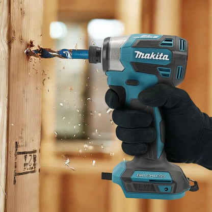 Makita DTD173 Avvitatore a Impulsi Senza Fili 18V LXT BL con Motore Brushless, Trapano Elettrico per Legno/Bulloni/Modalità T, 180 N·M, Utensile Elettrico Ricaricabile