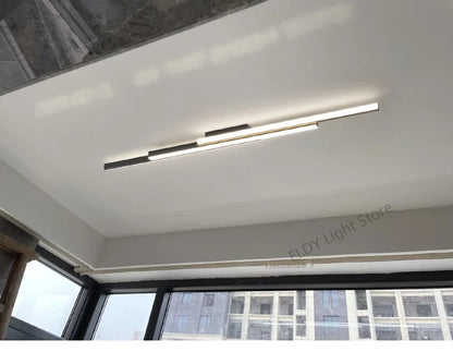 Lampada da soffitto moderna linea Luci a LED Soggiorno Sala da pranzo Camera da letto principale Apparecchio Lampadario a soffitto Sconce da parete Apparecchio di illuminazione