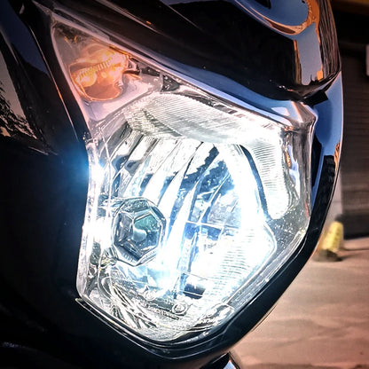 Philips HS1 Faro LED Motore 6500K Lampada Bianca LED Luminoso Moto Fascio Alto Basso 12V PX43t Moto Lampadina 11636UMRX1