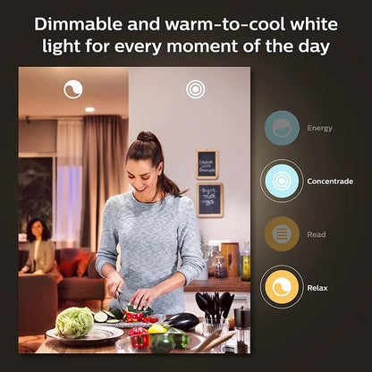 Philips Hue E27 A60 810LM Lampadina LED Intelligente per Casa 220-240V Luce Bianca e Colorata Compatibile con Alexa Google Home Bluetooth
