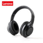 Nuovissimi Auricolari Bluetooth Lenovo, Cuffie Wireless Pieghevoli Over-ear per Computer, Cancellazione del Rumore, Audio HIFI Stereo, Cuffie da Gaming