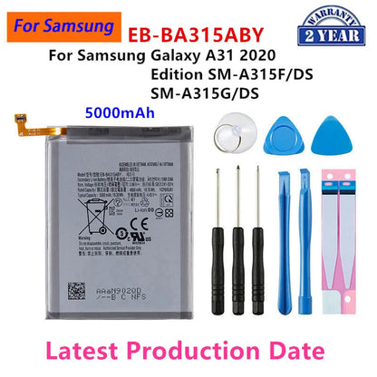 Batteria nuova di zecca per Samsung Galaxy S10 S20 S20 + S20 Ultra A90 A80 A71 A60 A51 A31 A20e A10e nota 10/10 + M30s A20S M11