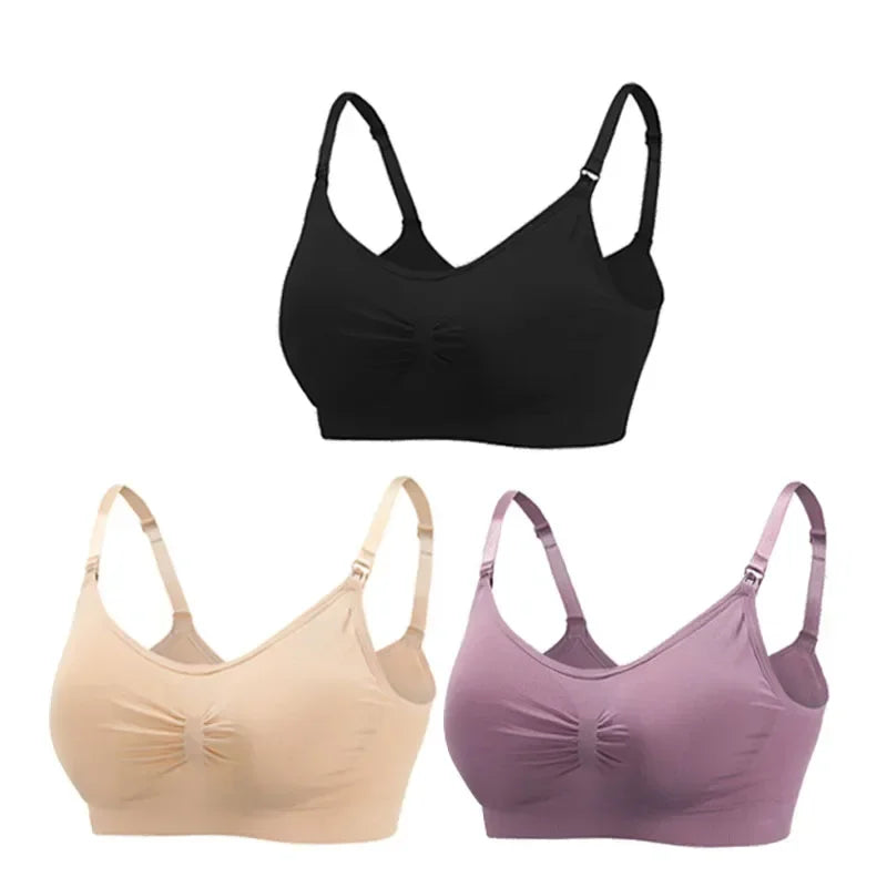 3 Pz/lotto Maternità Reggiseni Allattamento Cotone Allattamento Al Seno Donne Incinte Gravidanza Biancheria Intima Allattamento Al Seno Reggiseno Abbigliamento Lactancia